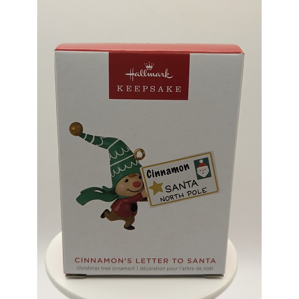 2023 Hallmark Keepsake Limited- Cinnamon's Letter to Santa -Gnome~ NEW~